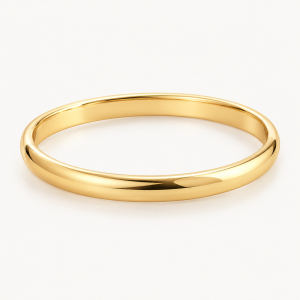 Classic Gold Bangle — AI-generated demonstration concept