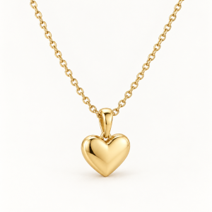 Heart Pendant Necklace — AI-generated demonstration concept