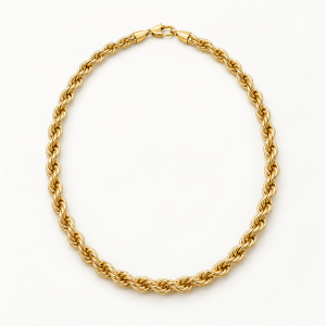 Rope Chain Necklace — AI-generated demonstration concept