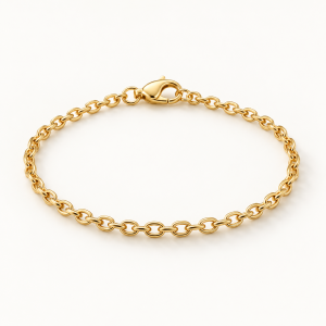 Cable Link Bracelet — AI-generated demonstration concept