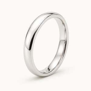 White Gold Band — AI-generated demonstration concept