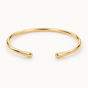 Minimal Open Cuff — AI-generated demonstration concept